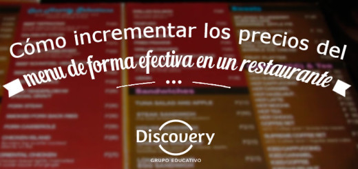 Restaurante | Incrementar los precios del menú de forma efectiva